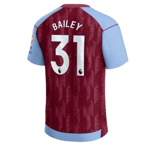 Aston Villa Leon Bailey #31 Hjemmebanetrøje 2023-24 Kort ærmer